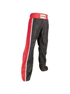   TOP TEN STRIPES BLACK-RED WAKO APPROVED 2025 Kick-box nadrág