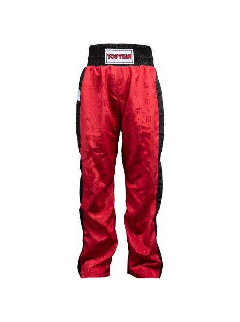 TOP TEN CLASSIC RED-BLACK WAKO APPROVED 2025 Kick-box nadrág