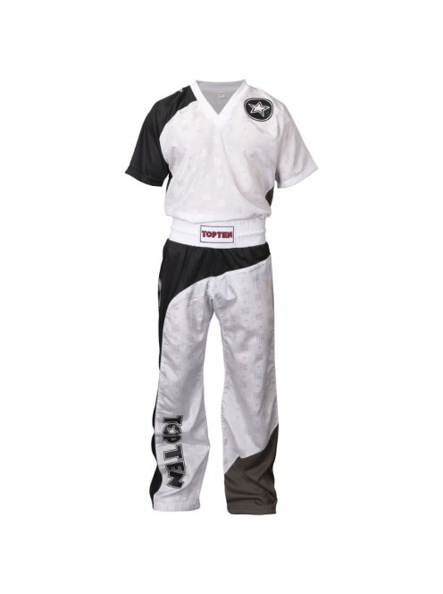TOP TEN BOW BLACK POINT FIGHTING Kick-box egyenruha