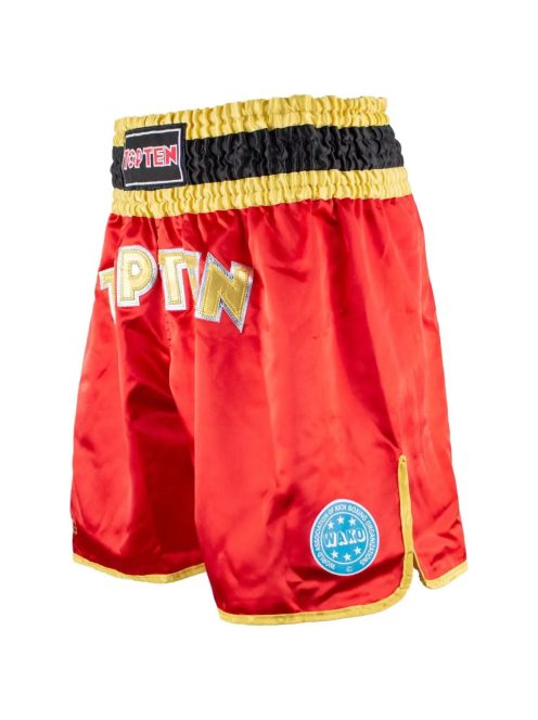 TOP TEN RED WAKO APPROVED 2025 Kick-box nadrág