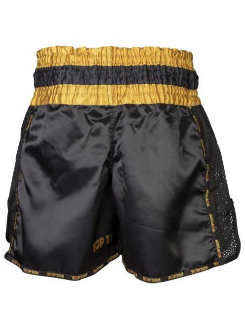 TOP TEN STAR BLACK-GOLD Kick-box nadrág