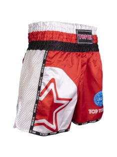 TOP TEN STAR RED WAKO APPROVED 2025 Kick-box nadrág