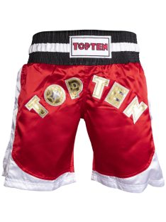 TOP TEN KICK-LIGHT RED WAKO APPROVED 2025 Kick-box nadrág