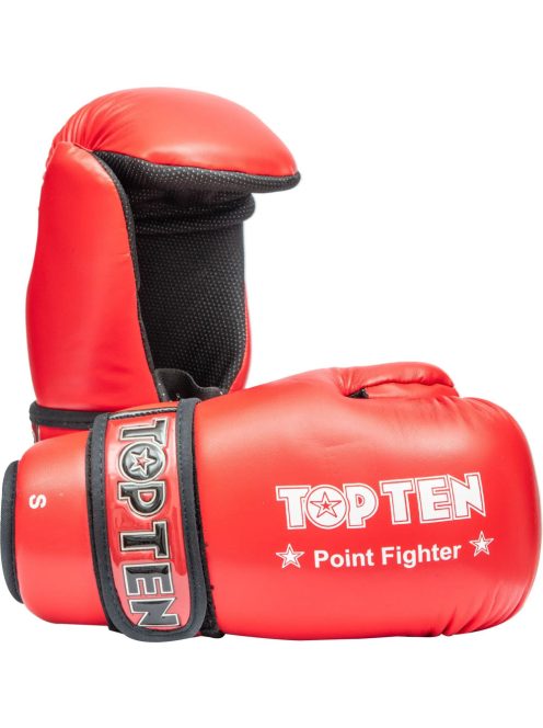 TOP TEN POINT FIGHTER RED Point fighting kesztyű