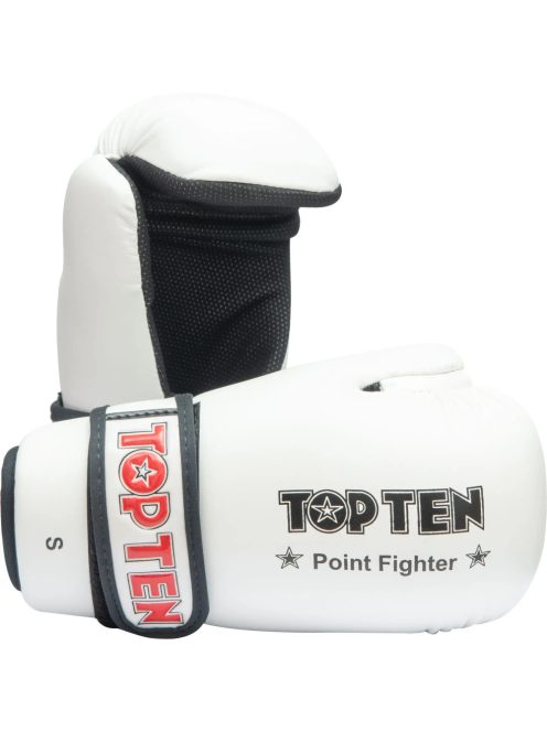 TOP TEN POINT FIGHTER WHITE Point fighting kesztyű