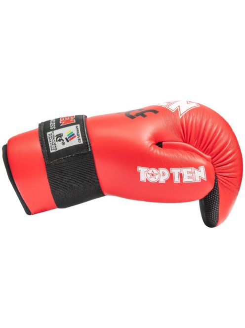 TOP TEN ITF 2019 Point fighting RED kesztyű