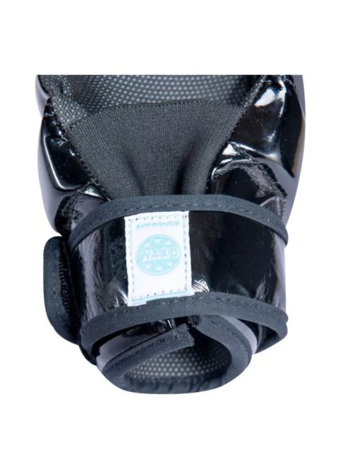 TOP TEN GLOSSY BLOCK STAR BLACK-RED WAKO APPROVED 2025 POINT FIGHTER kesztyű