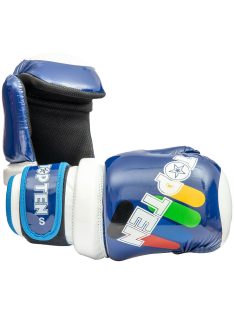 TOP TEN GLOSSY BLOCK ITF BLUE Point fighting kesztyű