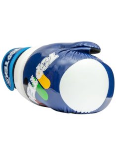 TOP TEN GLOSSY BLOCK ITF BLUE Point fighting kesztyű