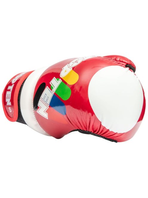 TOP TEN GLOSSY BLOCK ITF RED Point fighting kesztyű