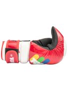 TOP TEN GLOSSY BLOCK ITF RED Point fighting kesztyű
