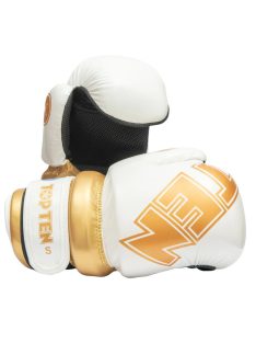   TOP TEN GLOSSY BLOCK GOLD WAKO APPROVED 2025 POINT FIGHTER kesztyű