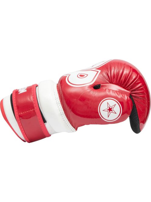 TOP TEN GLOSSY BLOCK RED WAKO APPROVED 2025 POINT FIGHTER kesztyű