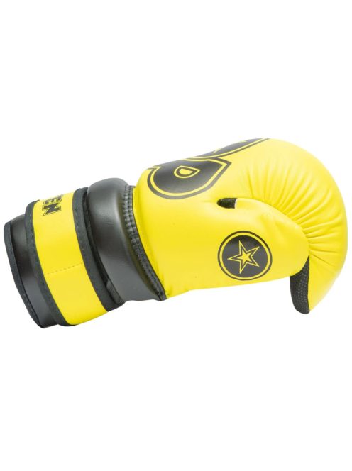 TOP TEN GLOSSY BLOCK YELLOW WAKO APPROVED 2025 POINT FIGHTER kesztyű