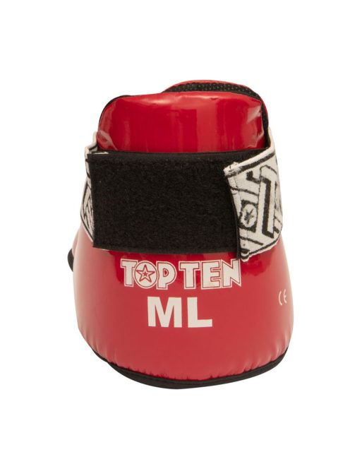 TOP TEN SUPER LIGHT PRISM RED WAKO APPROVED lábfejvédő