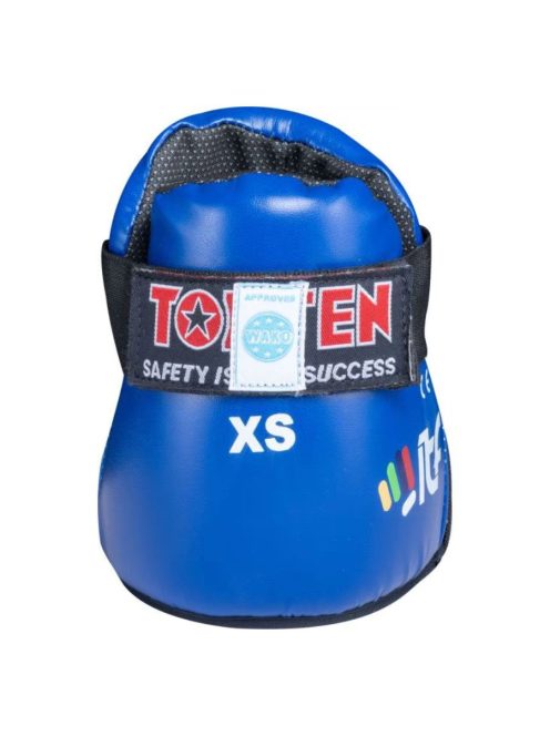 TOP TEN FIGHT BLUE WAKO APPROVED 2025 lábfejvédő