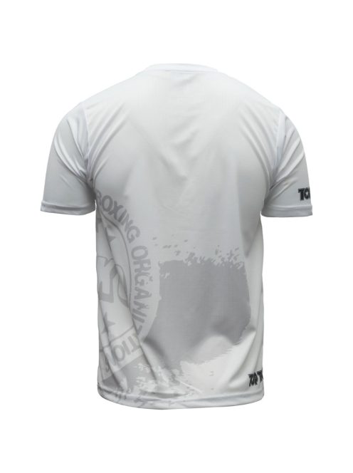 TOP TEN SHADOW LIGHT-CONTACT WHITE WAKO APPROVED 2025 Kick-box póló