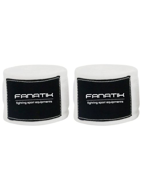 FANATIK W-1 WHITE merev pamut bandázs 4,5 m