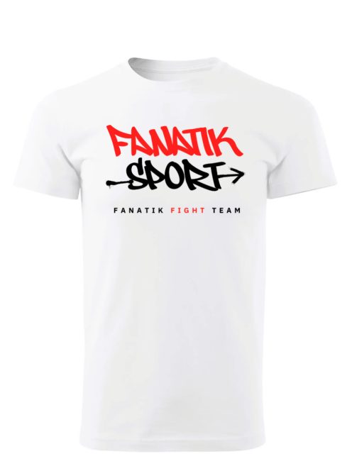 FANATIK SPORT póló, FANATIK FIGHT TEAM felirattal