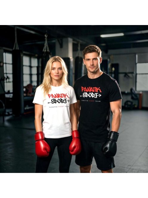 FANATIK SPORT póló, FANATIK FIGHT TEAM felirattal