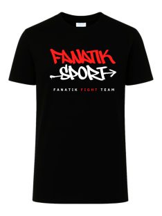FANATIK SPORT póló, FANATIK FIGHT TEAM felirattal