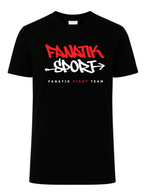 FANATIK SPORT póló, FANATIK FIGHT TEAM felirattal