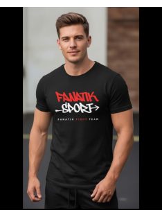 FANATIK SPORT póló, FANATIK FIGHT TEAM felirattal