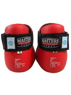   MASTERS FIGHT MASTERS FIGHT WAKO APPROVED 2025 RED lábfejvédő