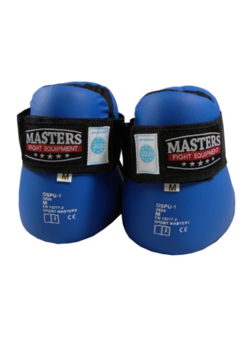 MASTERS FIGHT WAKO APPROVED 2025 BLUE lábfejvédő